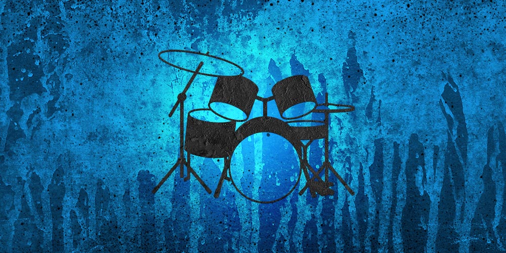 Drum Set - blue